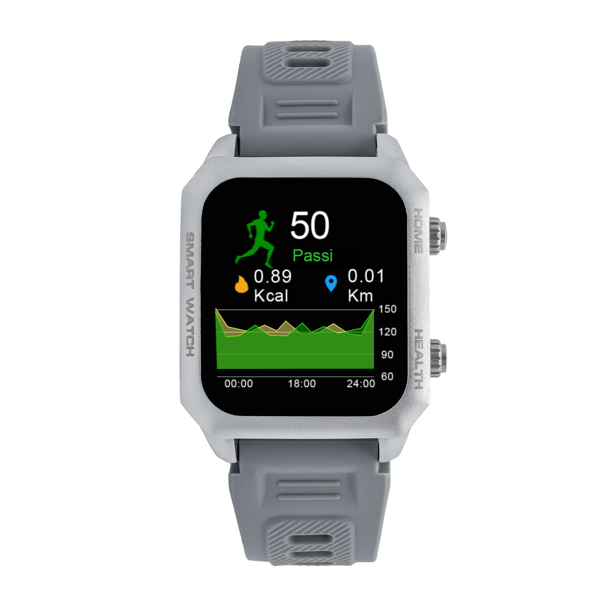 smartwatch z licznikiem kroków i kalorii
